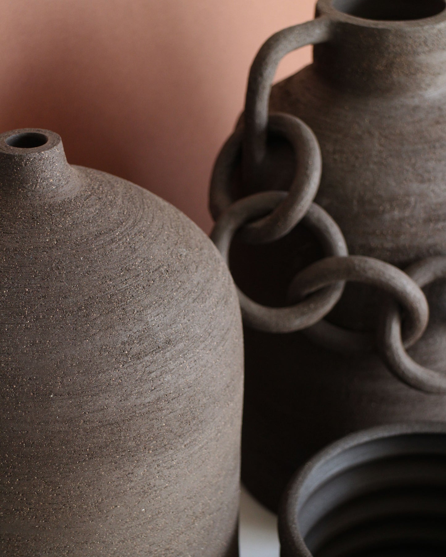 Vaso per fiori recisi Ø19 cm nero carbone