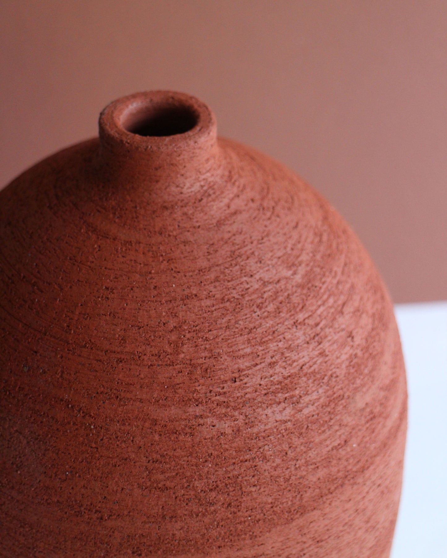 Vaso per fiori recisi Ø19 cm rosso lava