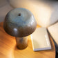 Lampade da tavolo in gres smalto ad effetto marrone
