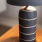 Lampade da tavolo in gres righe