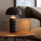 Lampade da tavolo in gres righe