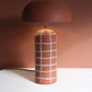 Lampade da tavolo in gres quadri