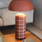 Lampade da tavolo in gres quadri