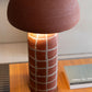 Lampade da tavolo in gres quadri