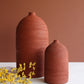 Vaso per fiori recisi Ø19 cm rosso lava