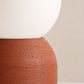 Lampada Moon in Gres graffiato