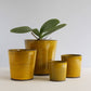 Copri vaso giallo