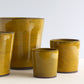 Copri vaso giallo