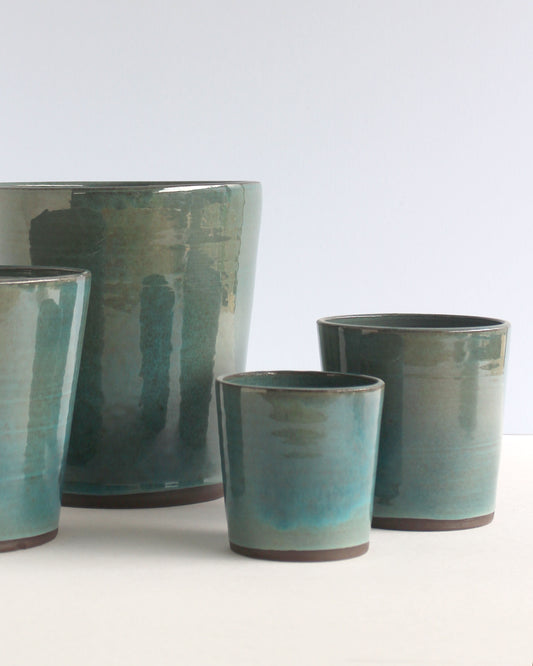 Copri vaso turchese