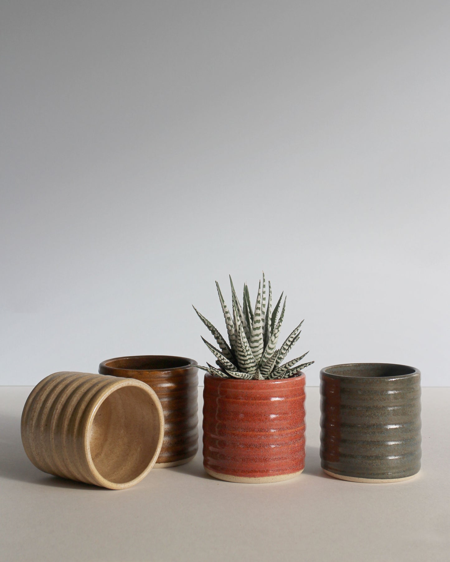 Copri vaso grigio