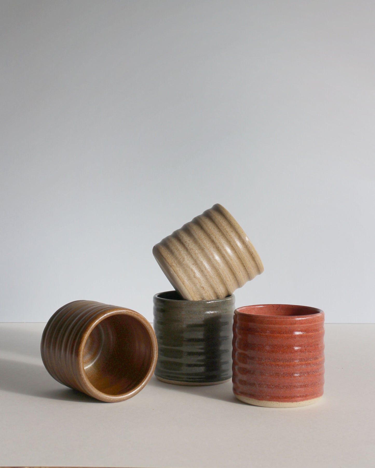 Copri vaso marrone