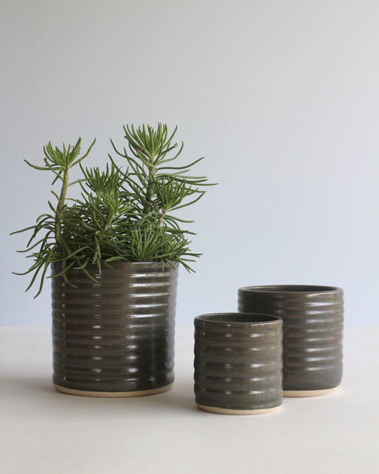 Copri vaso grigio