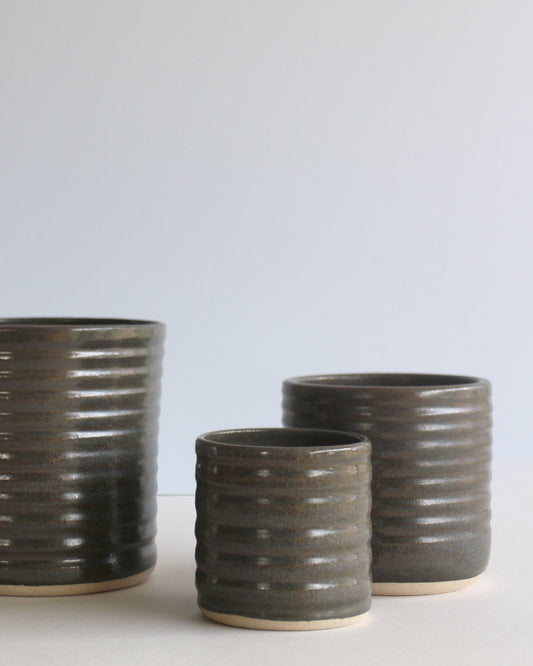 Copri vaso grigio